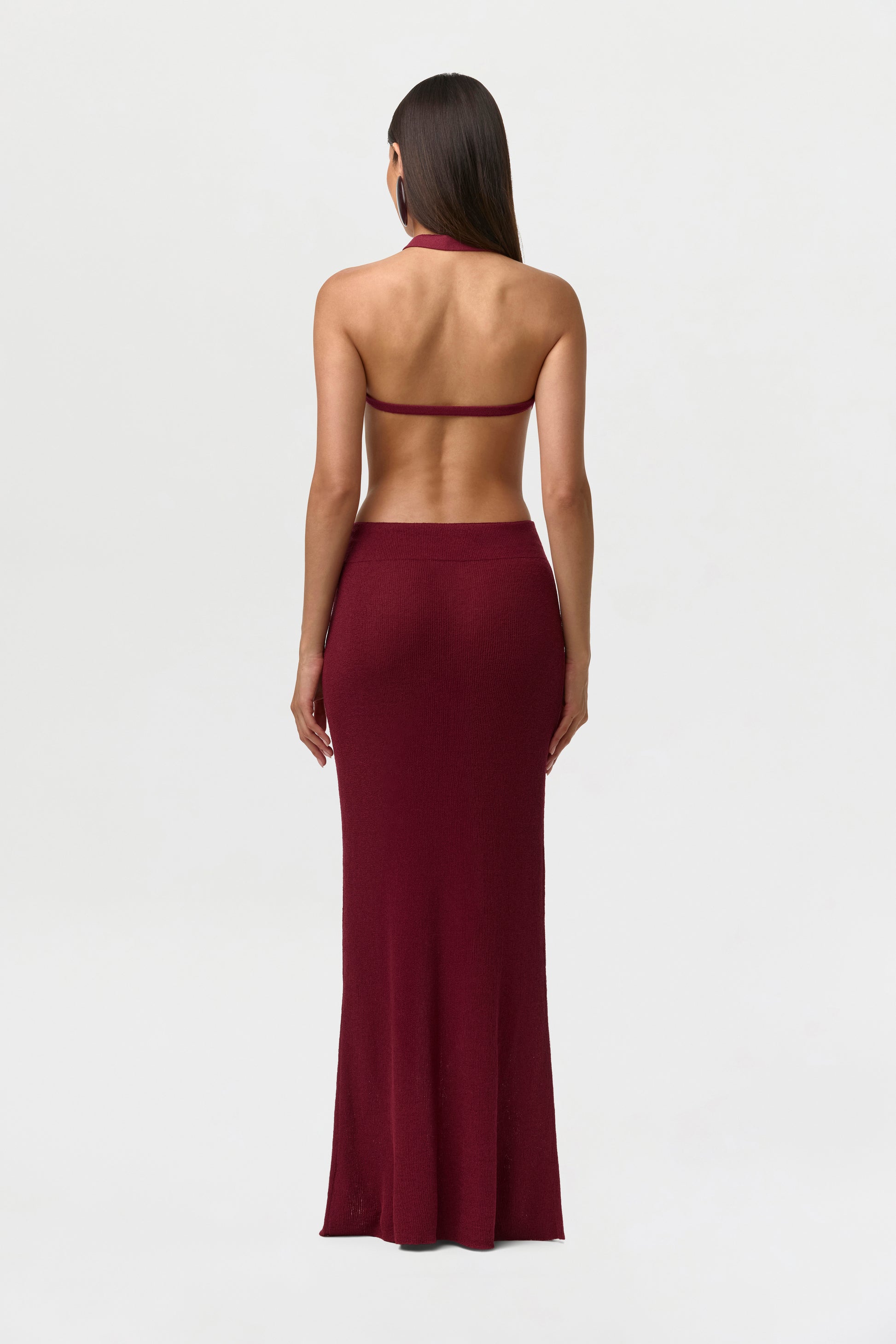 Sangria Knit Maxi Skirt