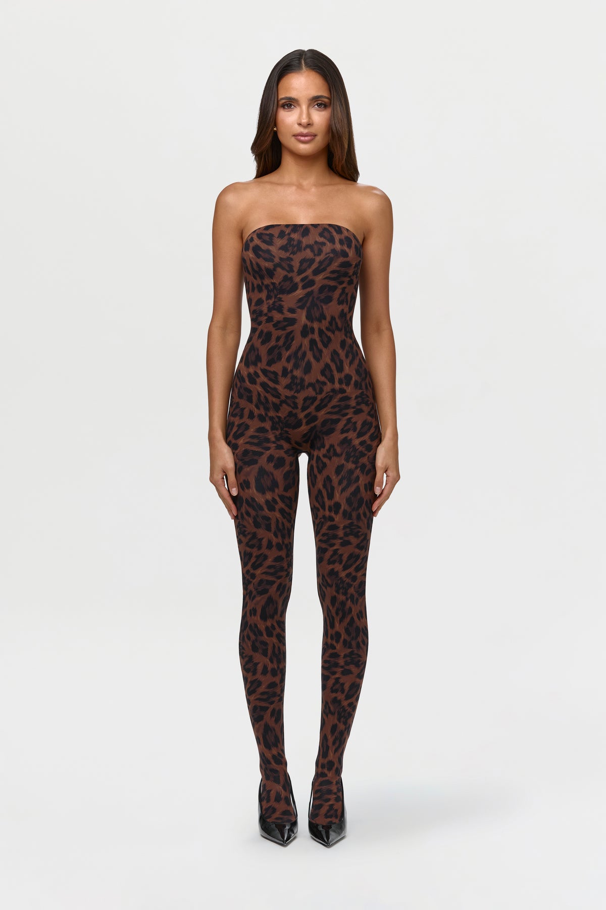 Naked Tube Closed Toe Jumpsuit Petite