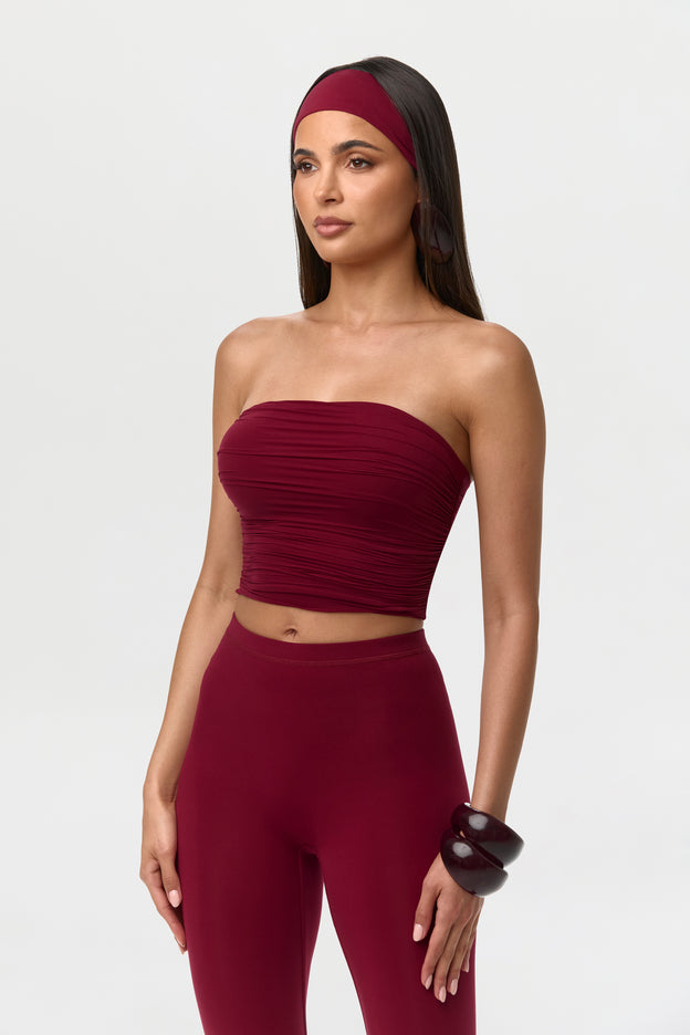 Naked Tube Crop Top