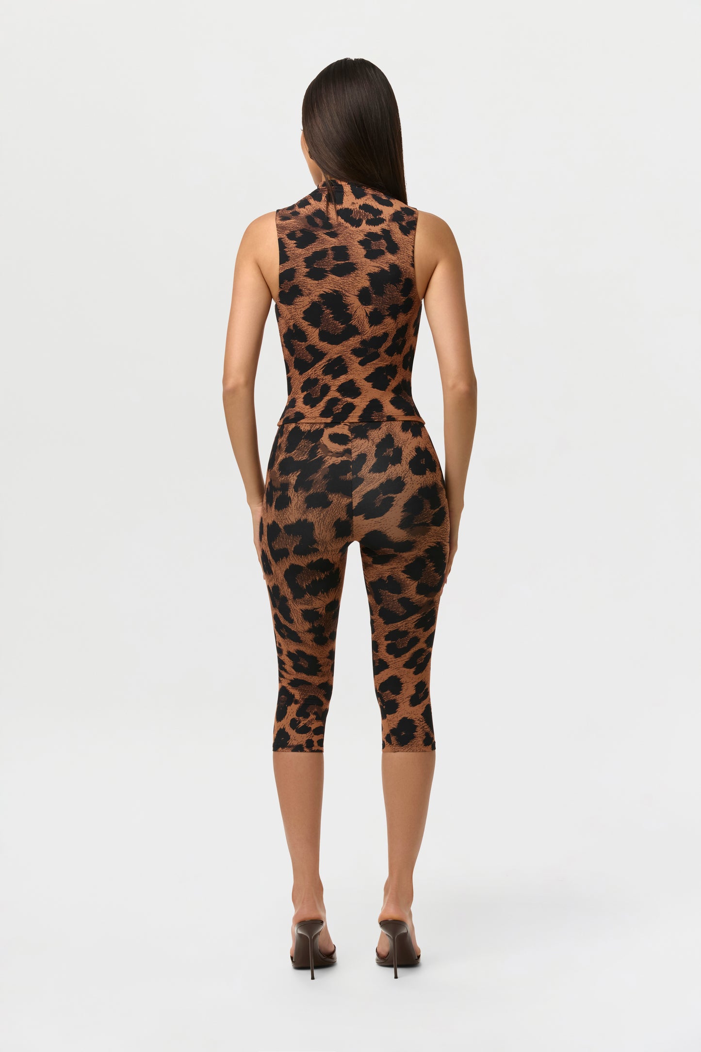 Naked Print Sleeveless Top