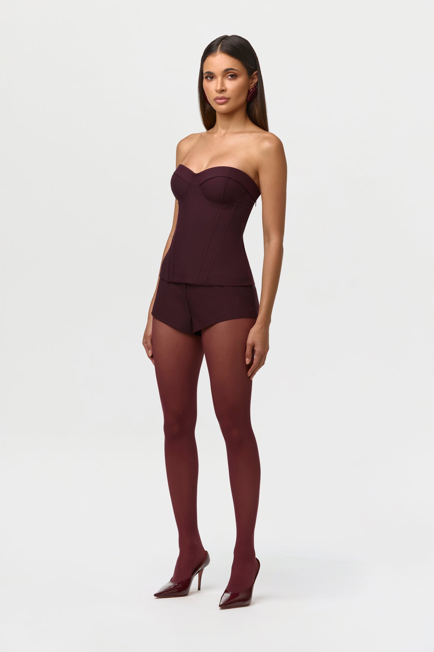 Suiting High Waist Shorts