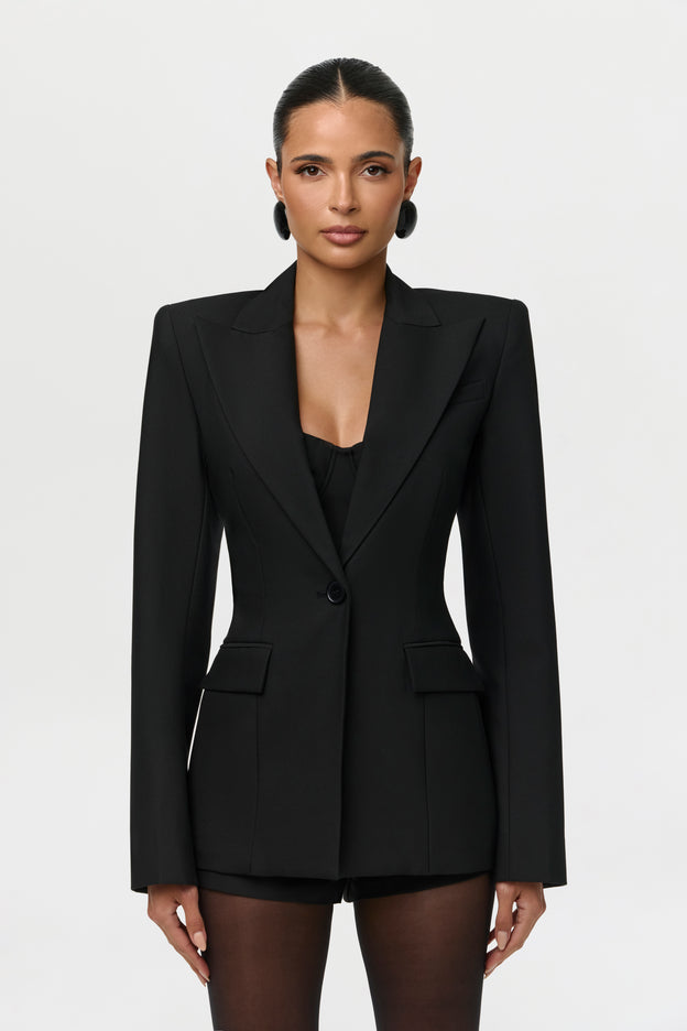 Suiting High Waist Shorts
