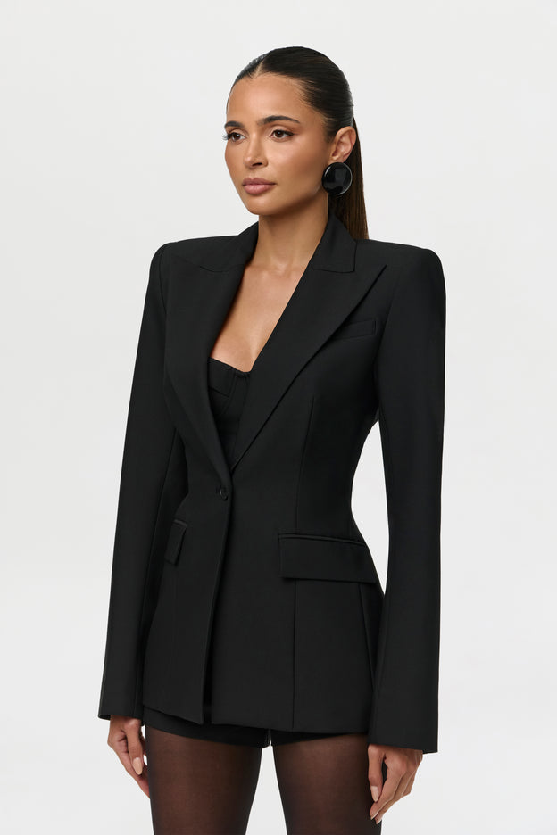 Suiting High Waist Shorts