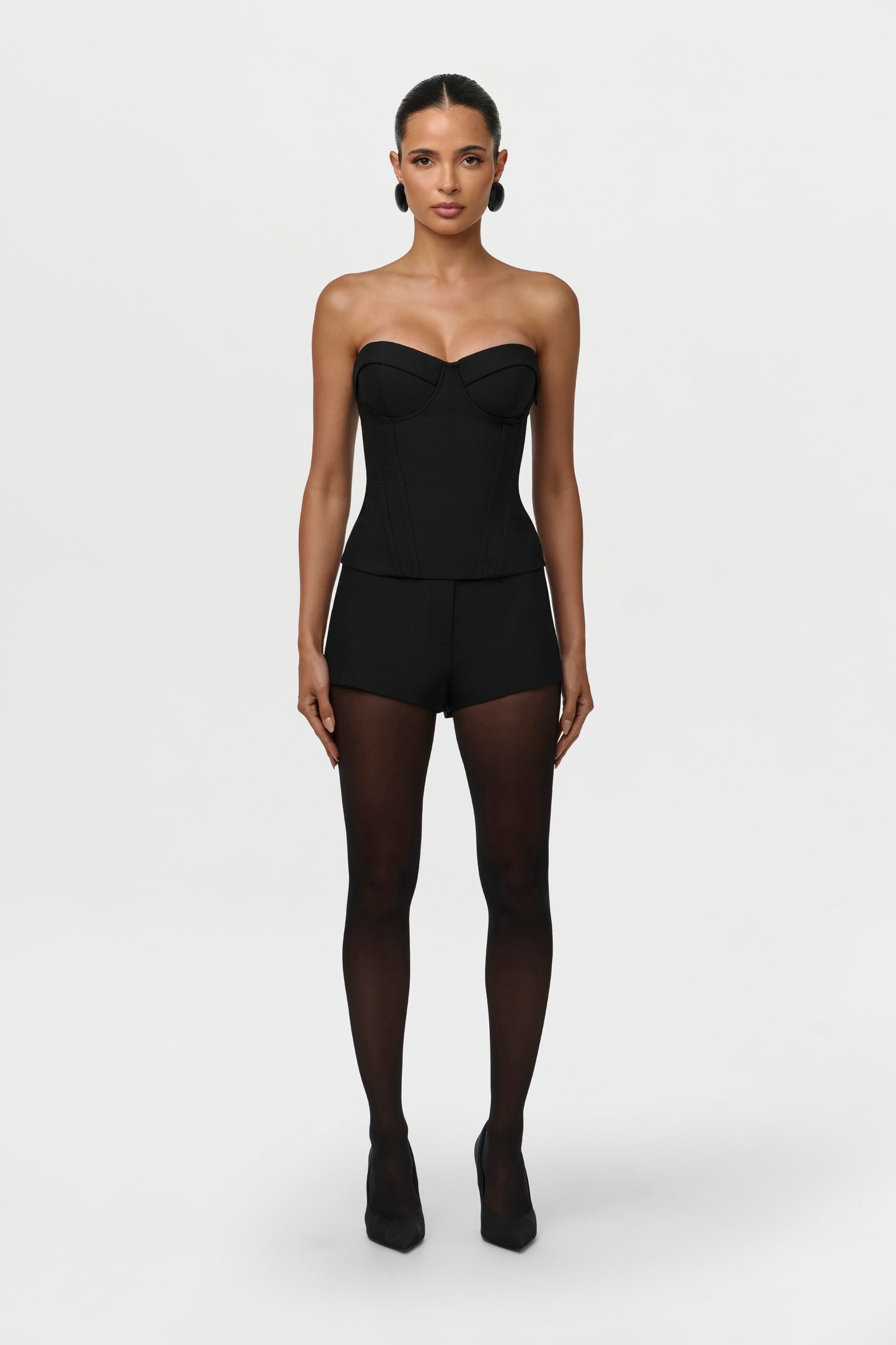 Suiting High Waist Shorts