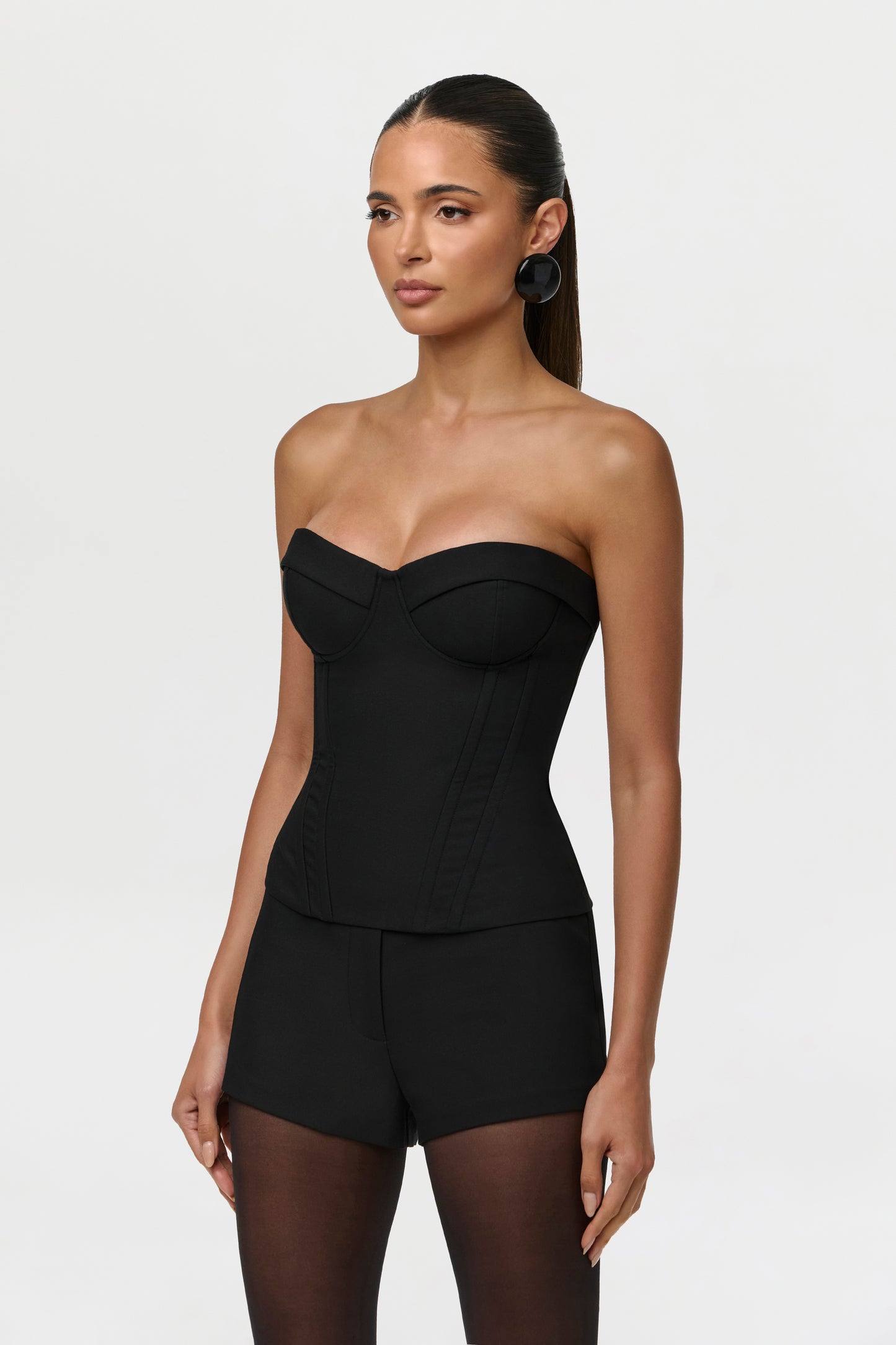 Suiting High Waist Shorts