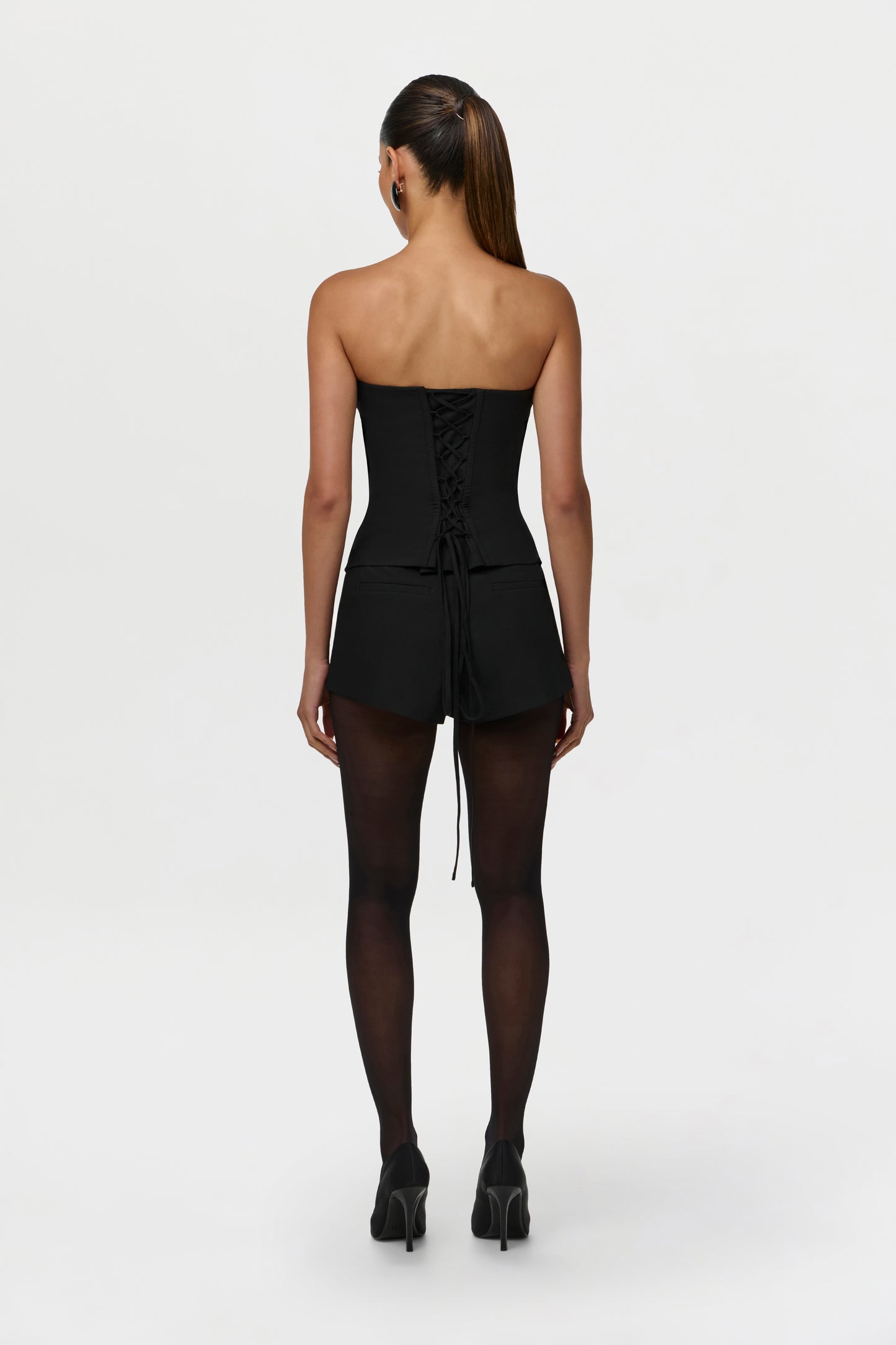 Suiting High Waist Shorts