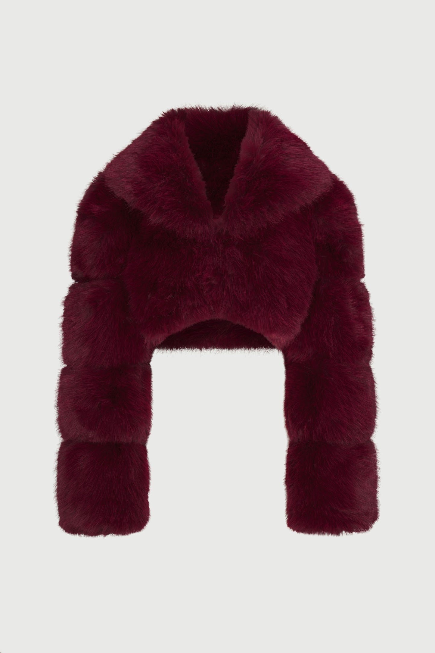 Faux Mink Pelted Jacket