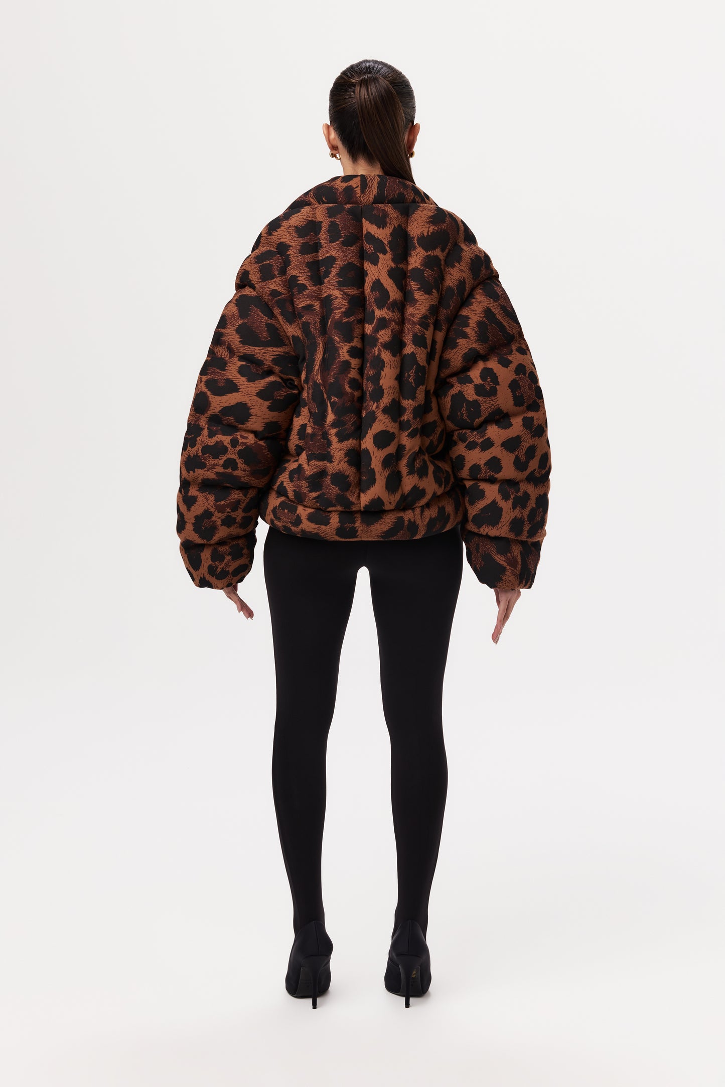 Leopard Puffer Jacket