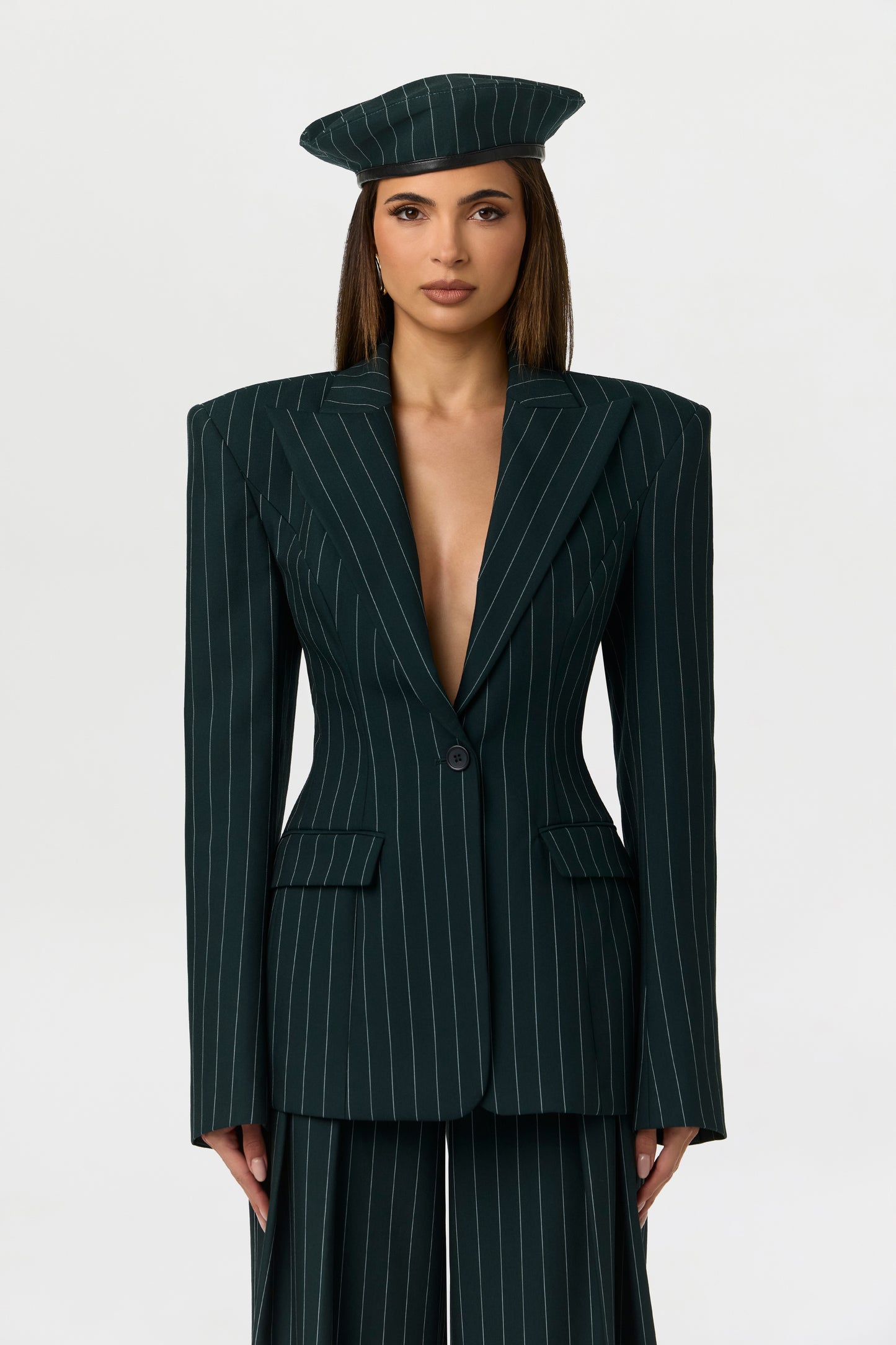 Suiting Sculpt Pinstripe Blazer