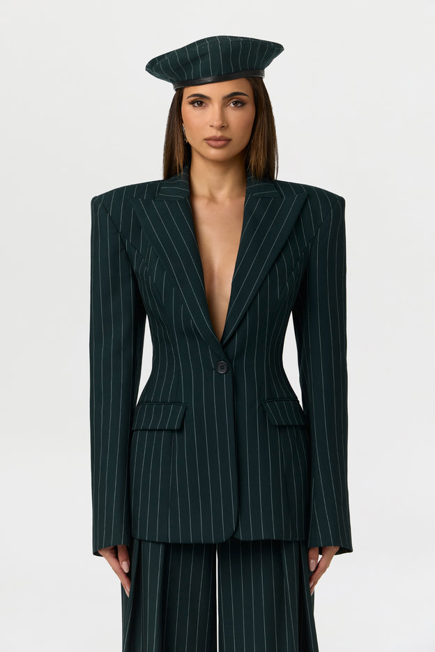 Suiting Sculpt Pinstripe Blazer