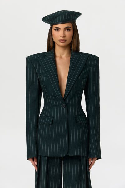Suiting Sculpt Pinstripe Blazer
