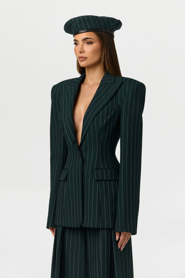 Suiting Sculpt Pinstripe Blazer
