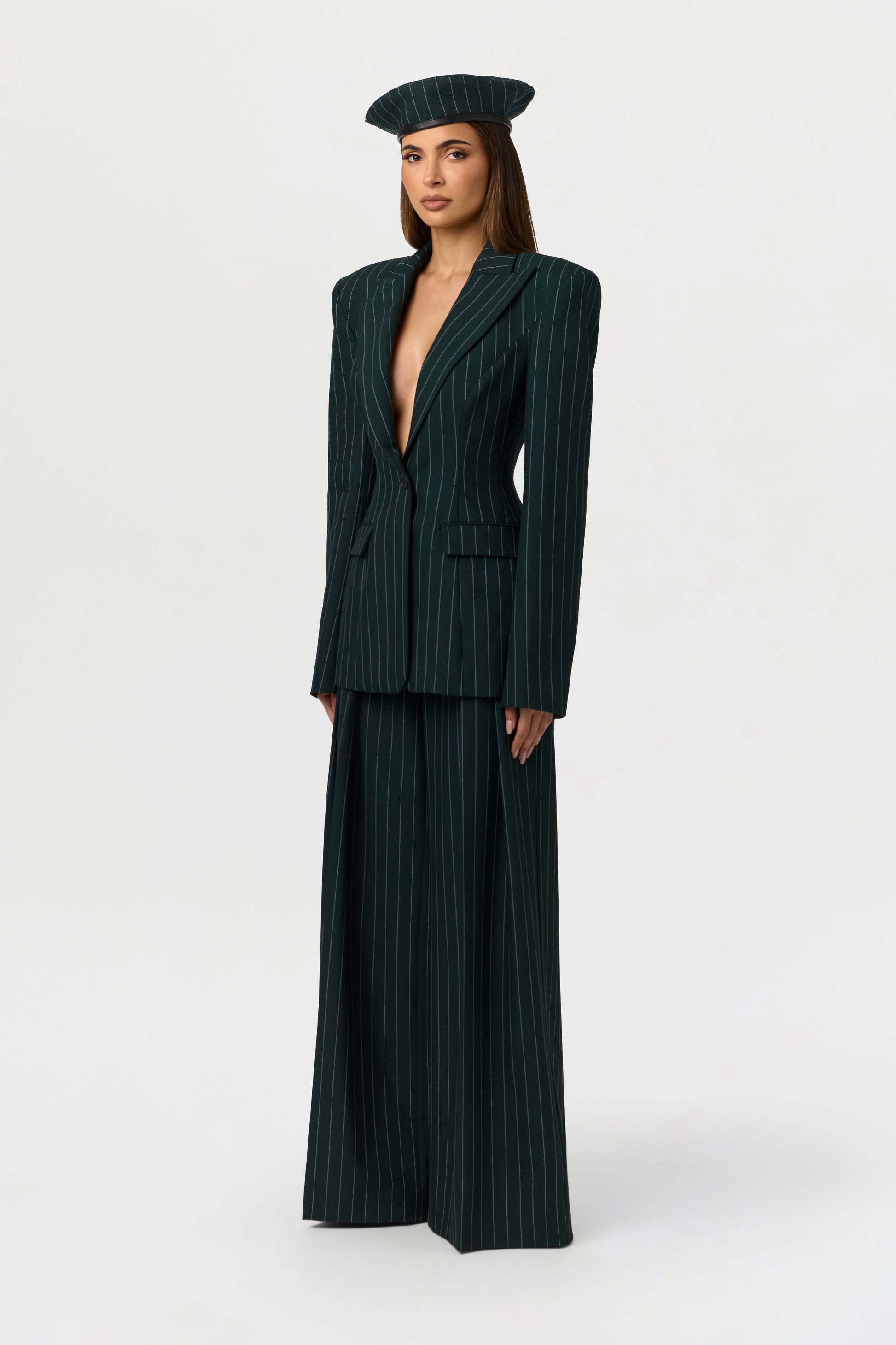 Suiting Sculpt Pinstripe Blazer
