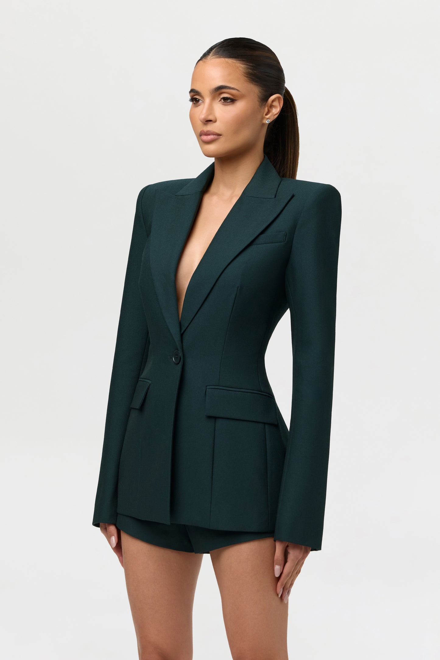 Suiting High Waist Shorts