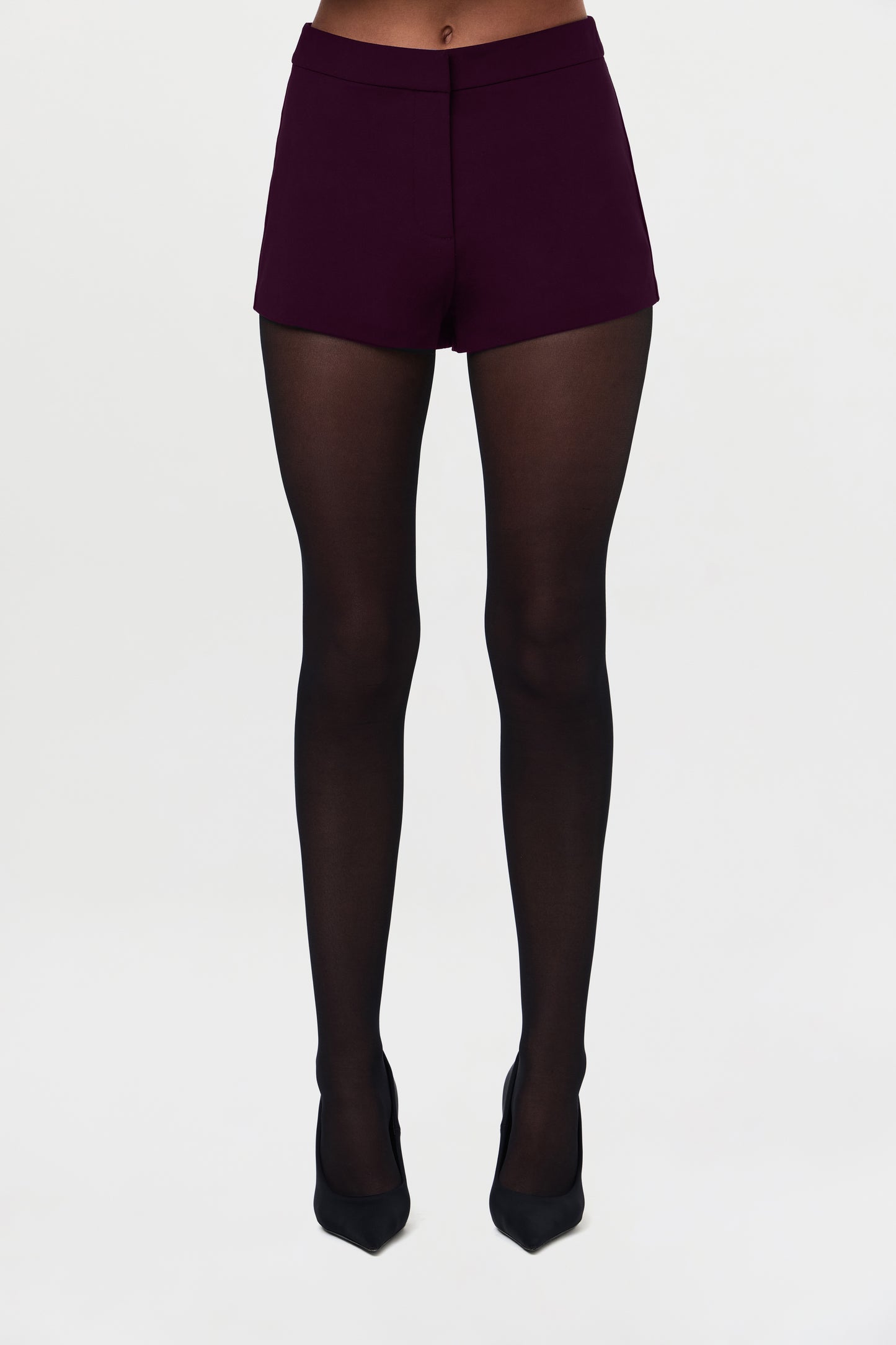 High Waist Suited Shorts