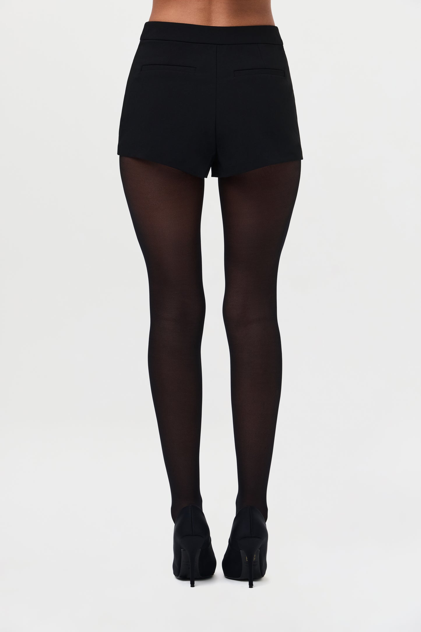 High Waist Suited Shorts