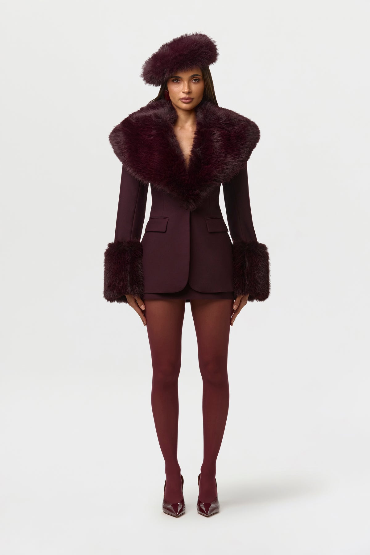 Suiting Mini Skirt