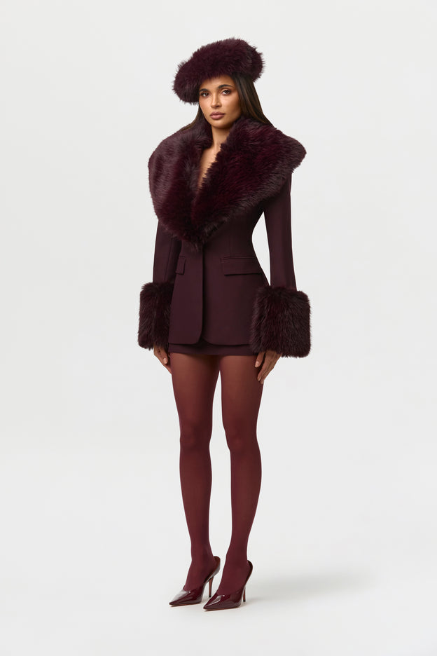 Suiting Mini Skirt