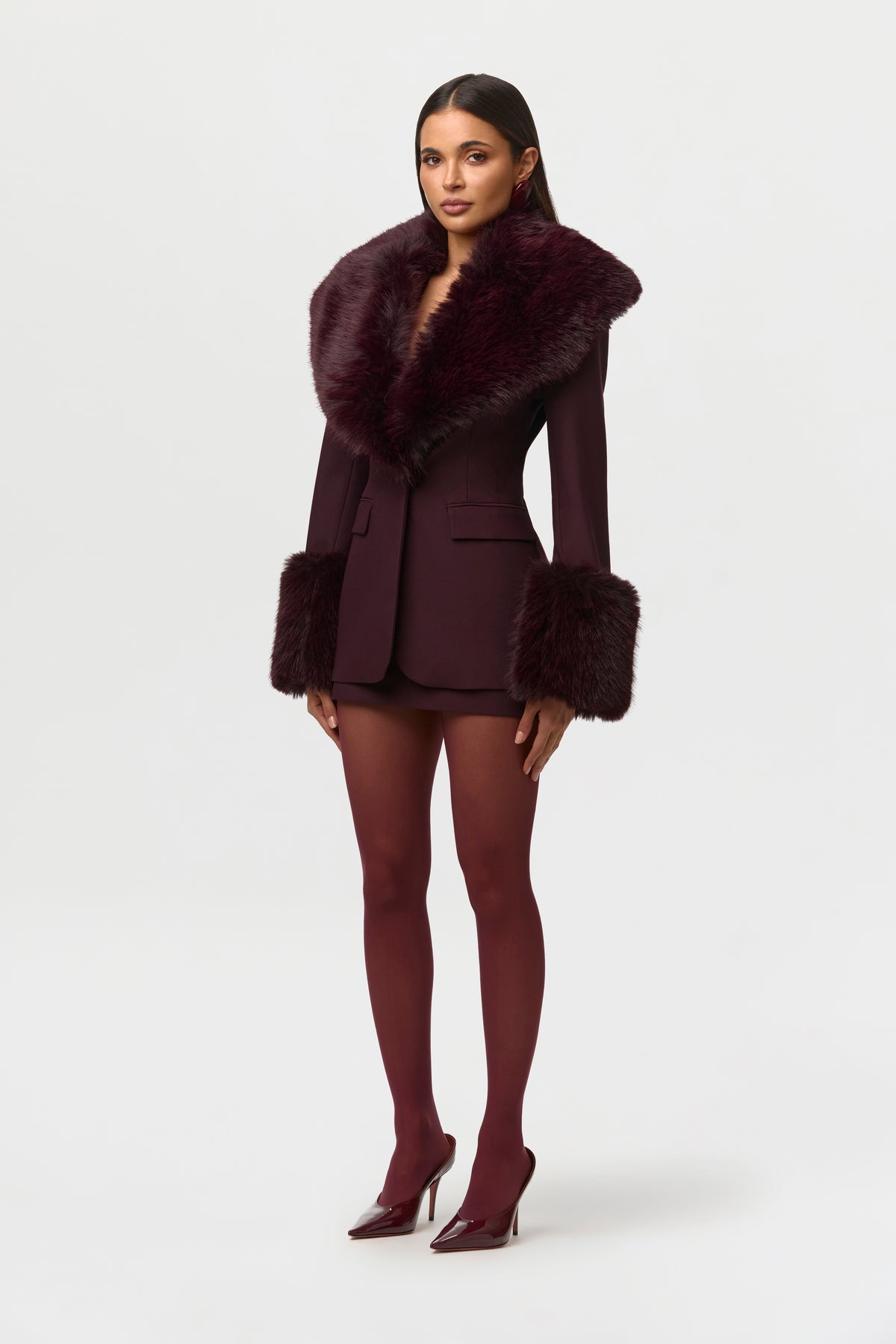Suiting Mini Skirt