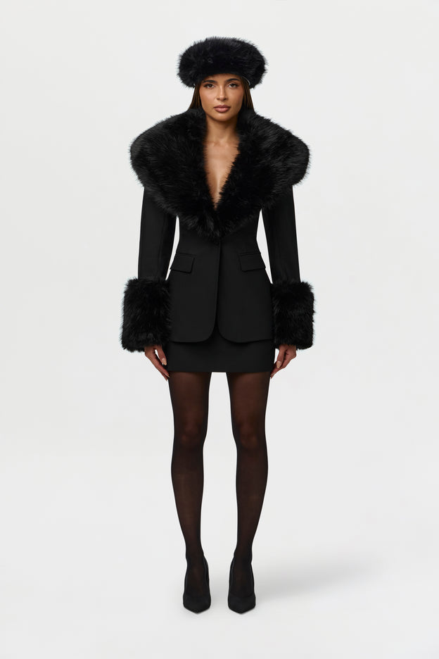 Suiting Mini Skirt
