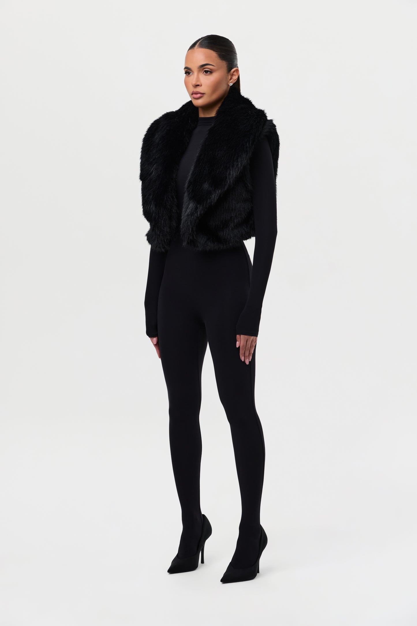 Faux Fur Plush Vest