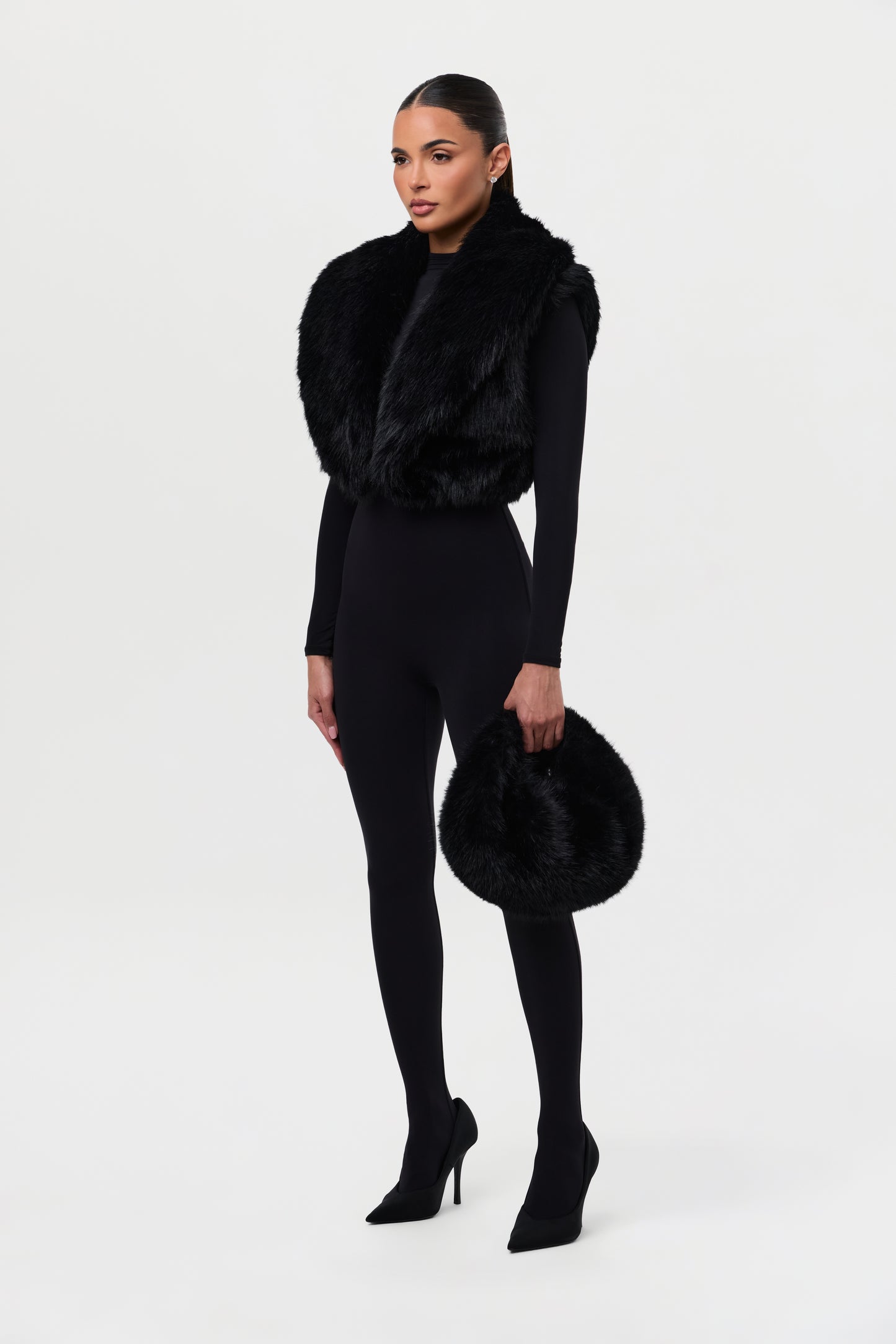 Faux Fur Plush Vest