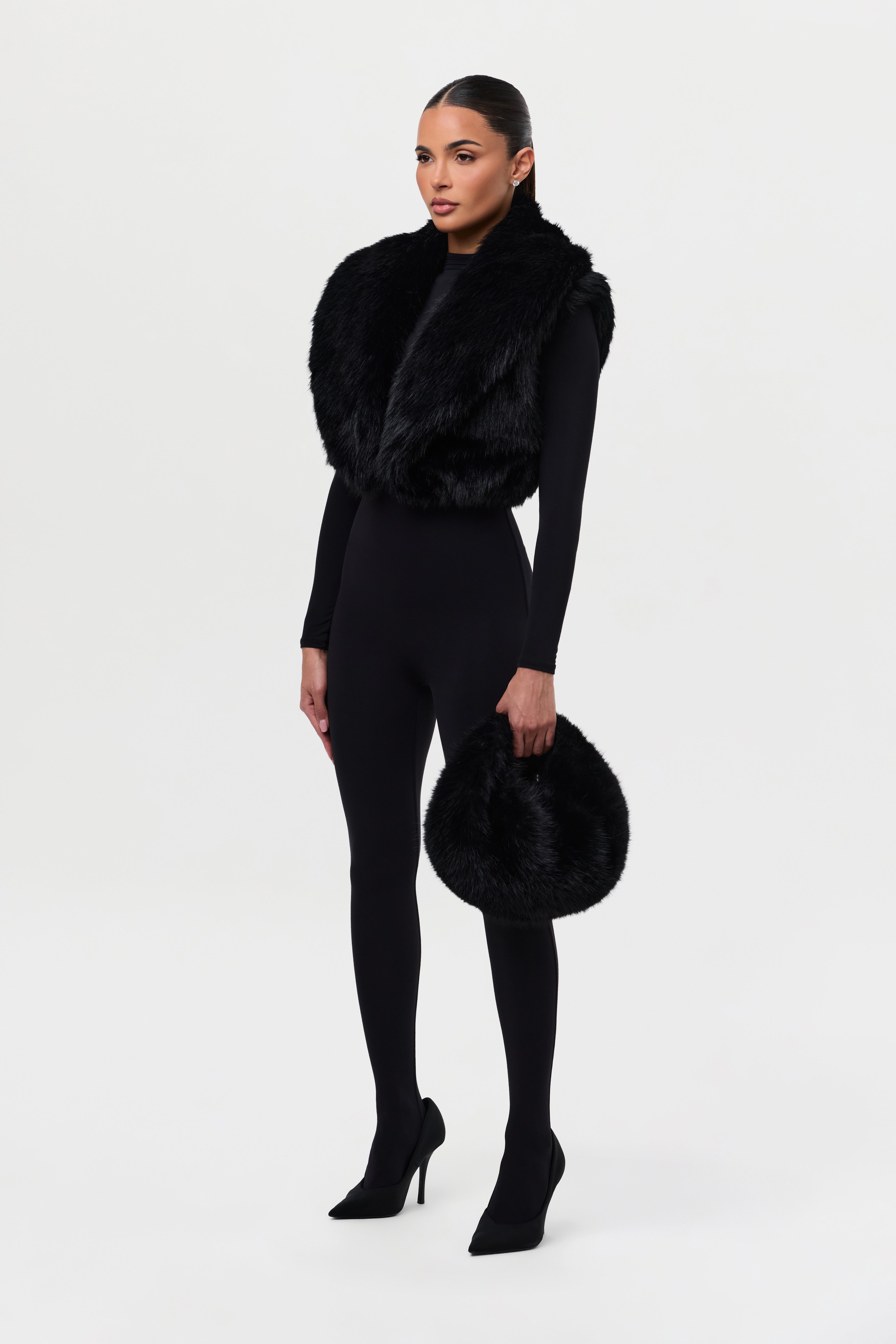 Faux Fur Plush Vest
