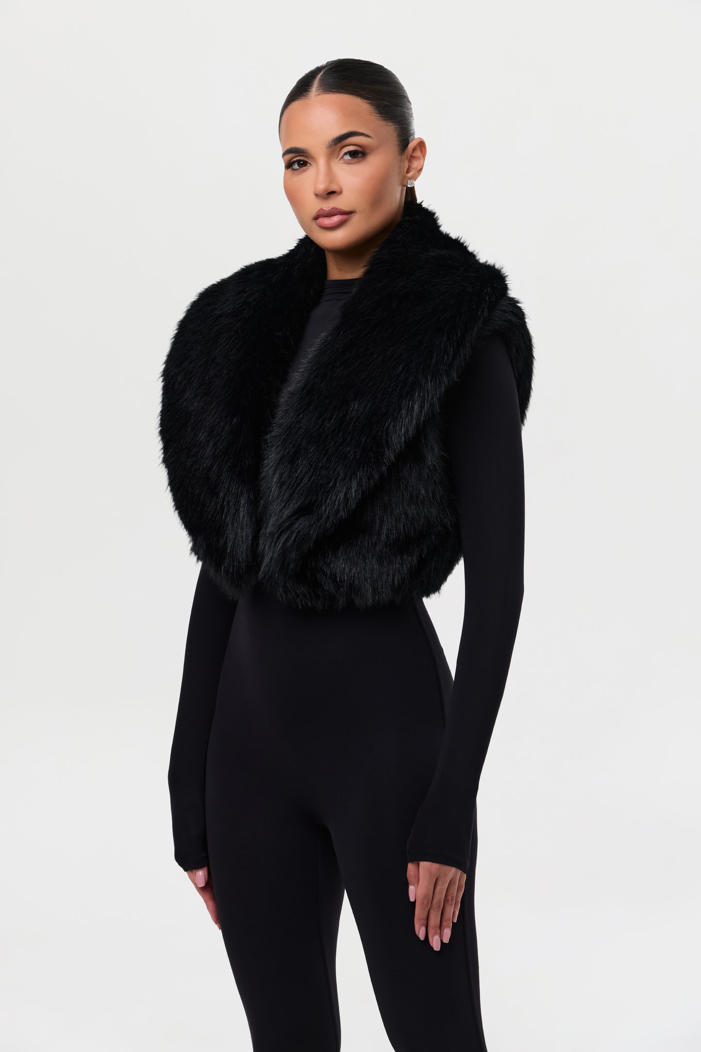 Faux Fur Plush Vest