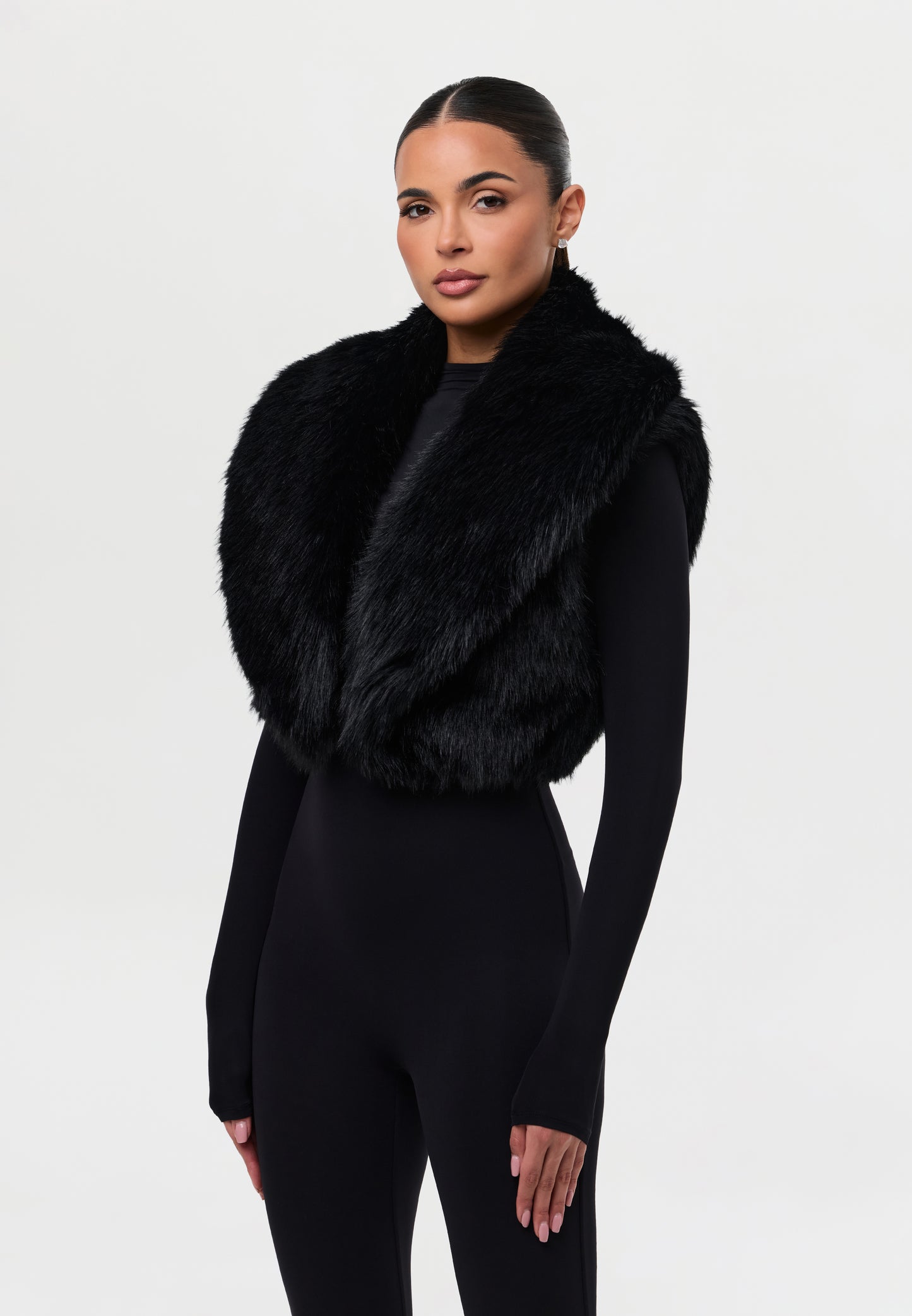 Faux Fur Plush Vest