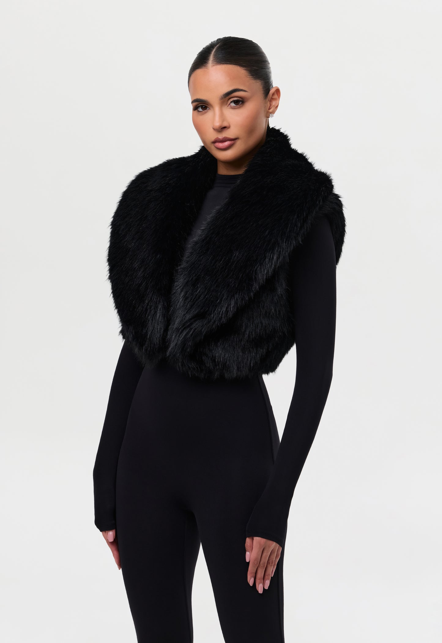 Faux Fur Plush Vest