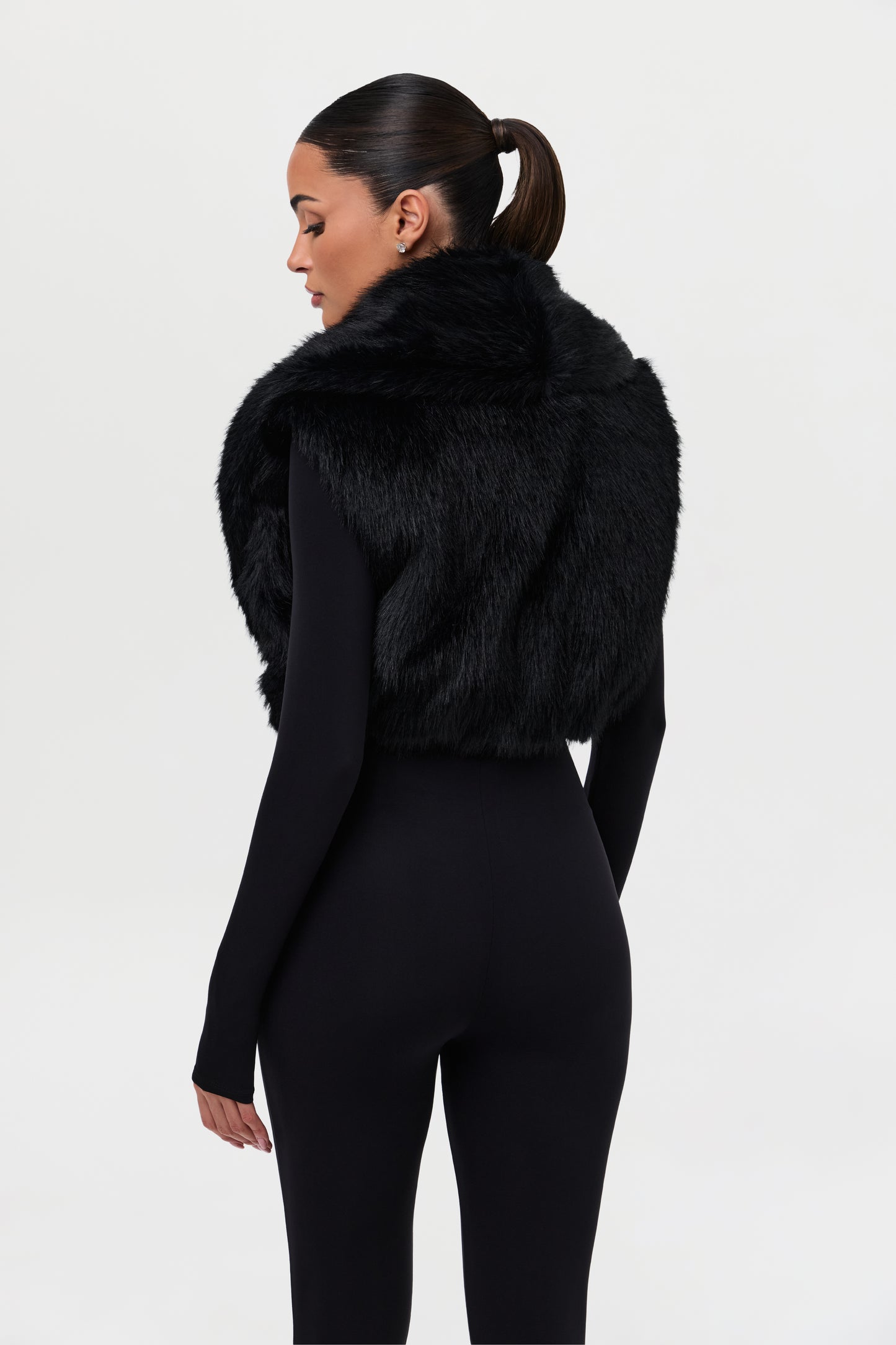 Faux Fur Plush Vest