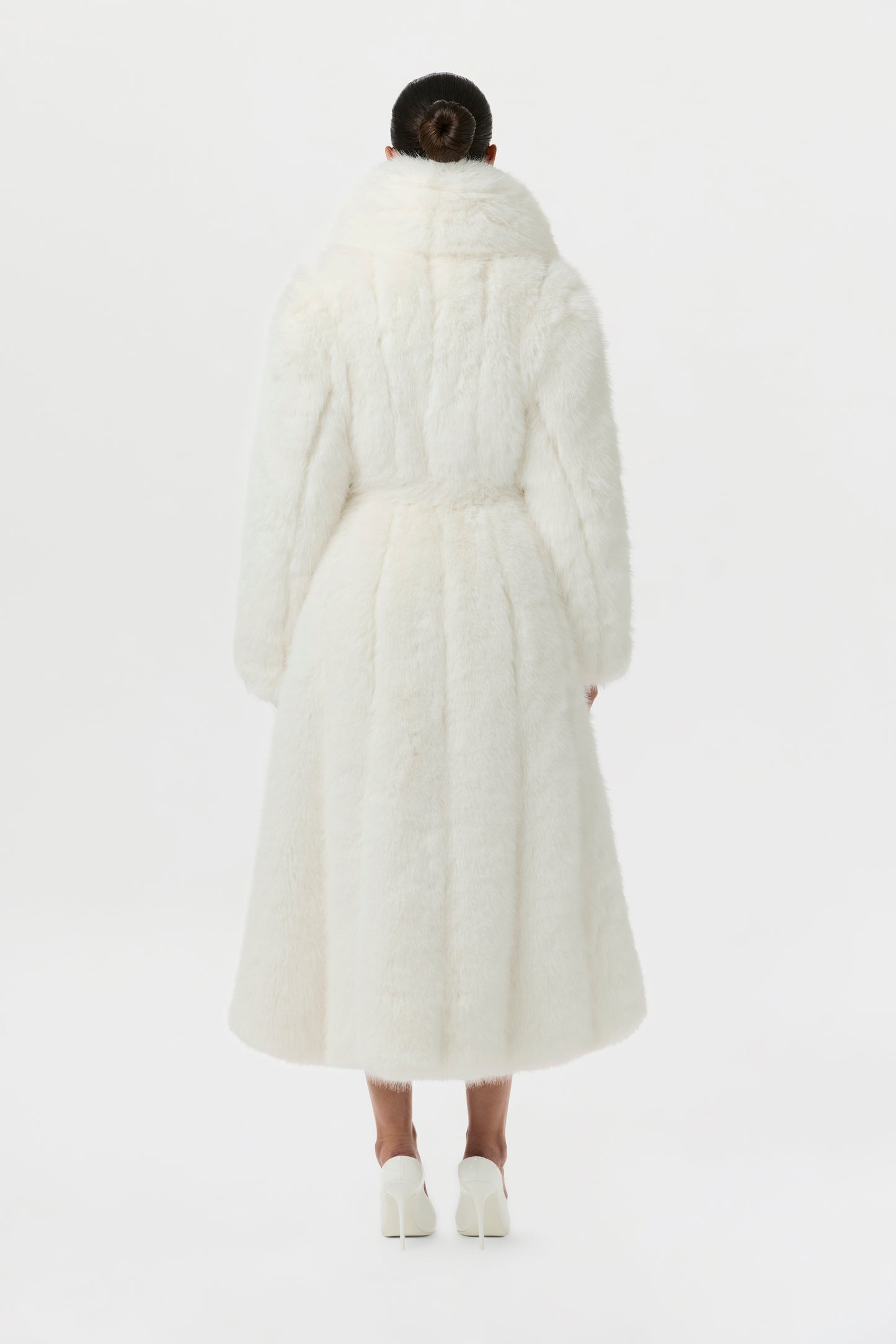 Faux Fur Pelted Coat