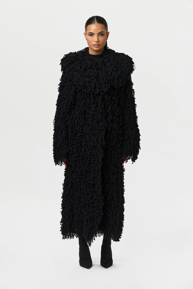 Knit Loop Coat