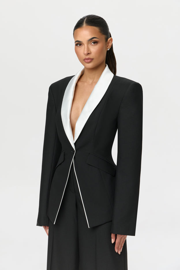 Suiting Contrast Blazer
