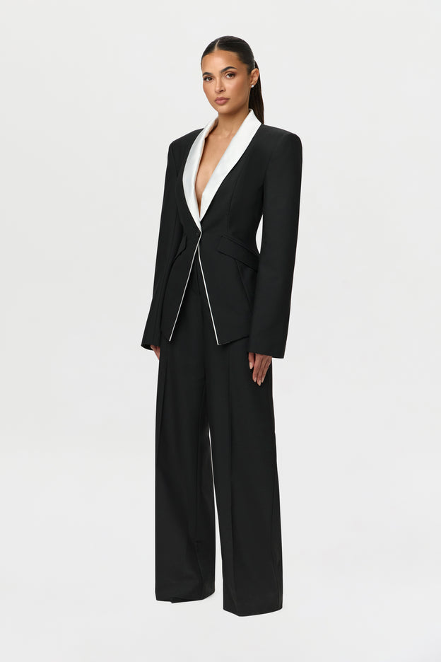 Suiting Contrast Blazer