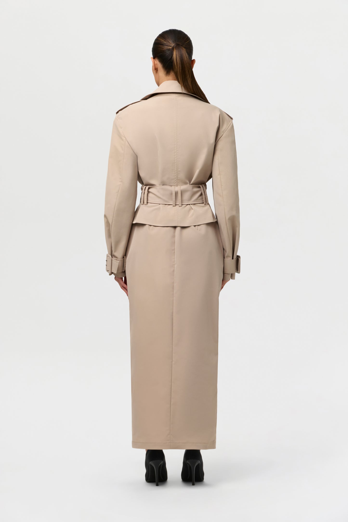 Twill Utility Trench Jacket