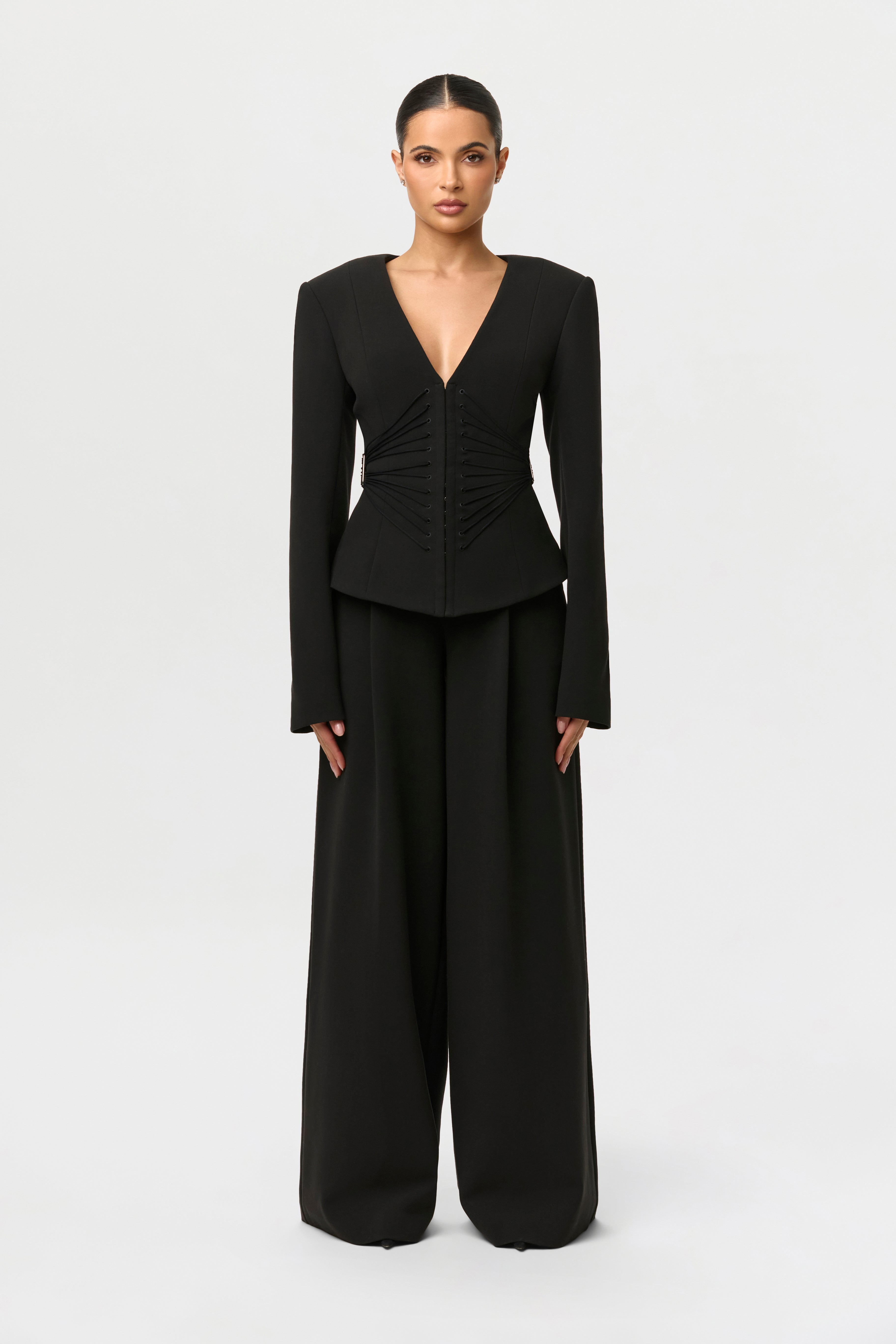 Suiting Wide-Leg Pants