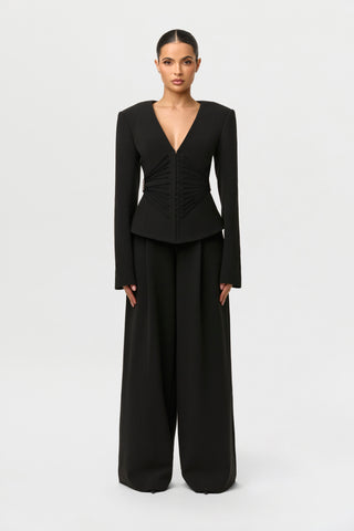 Suiting Wide-Leg Pants