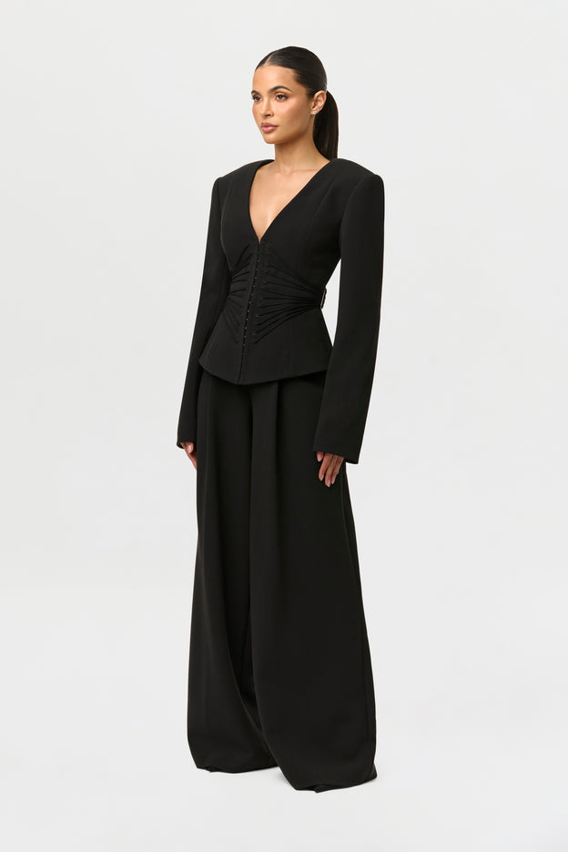 Suiting Wide-Leg Pants