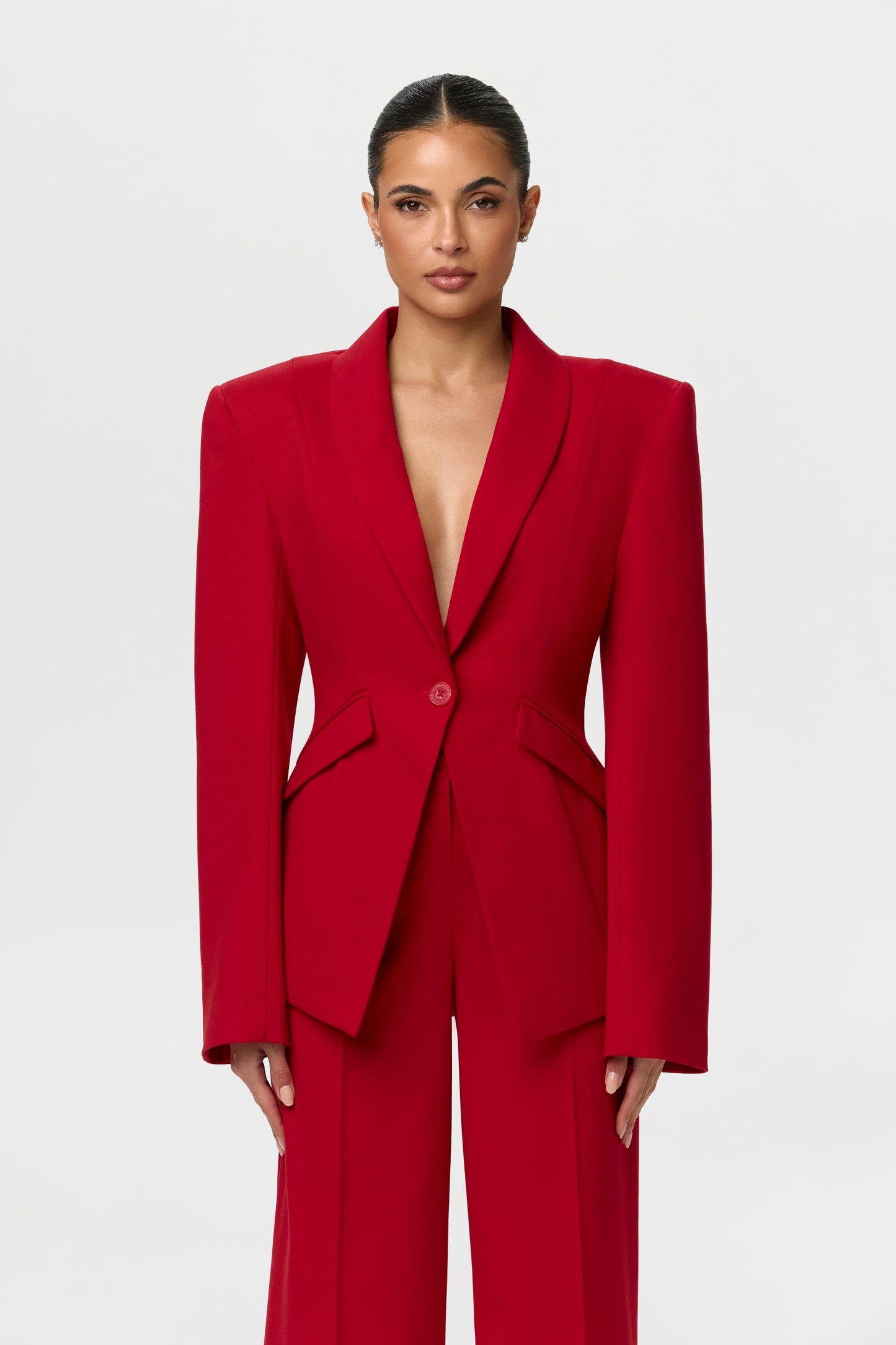 Suited Sculpted Blazer