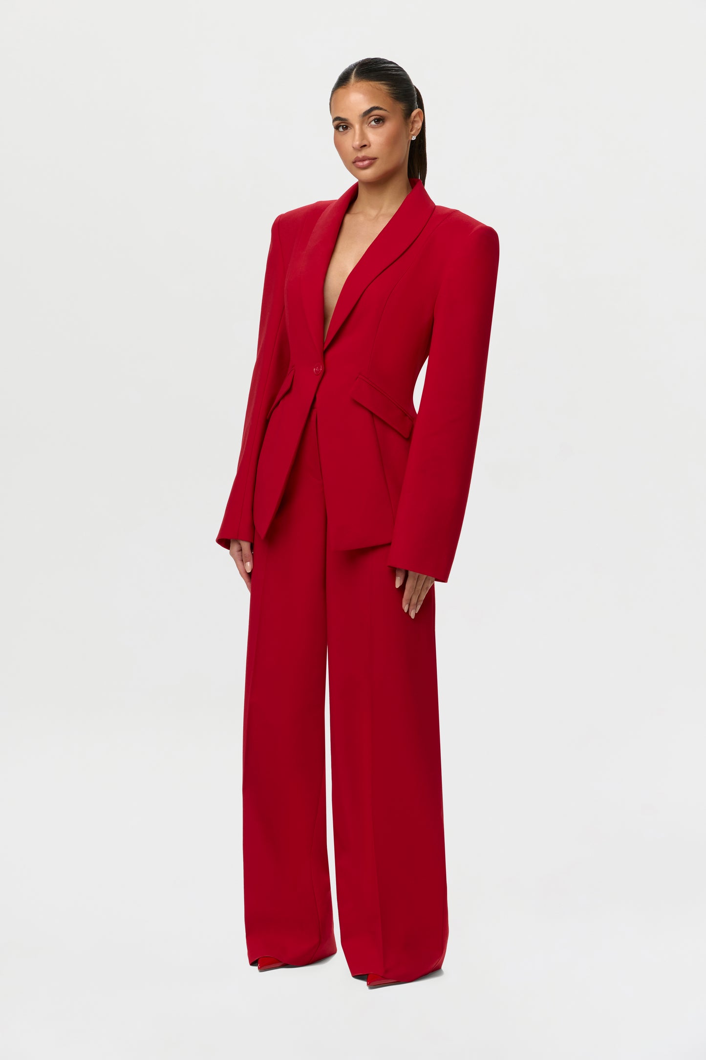 Suited Sculpted Blazer