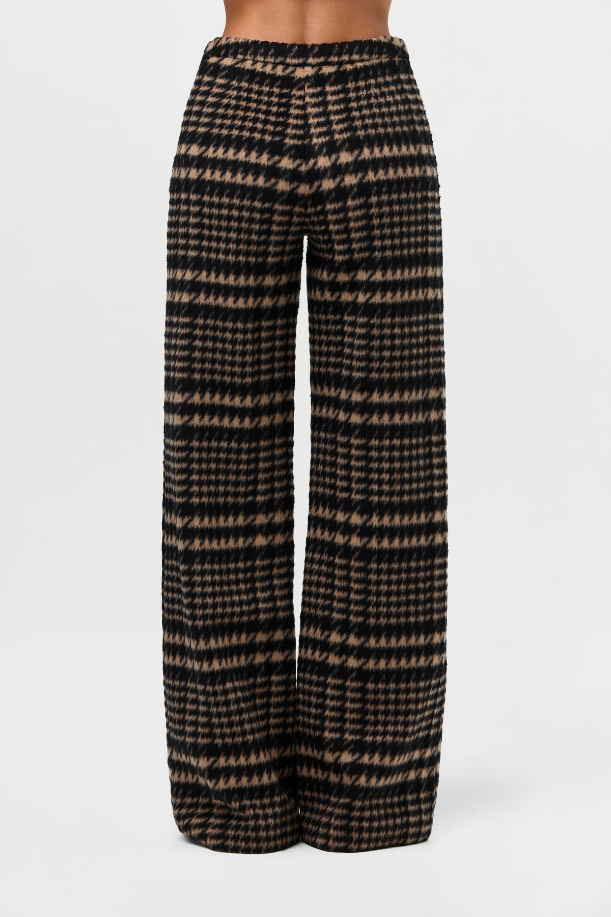 Suiting Plaid Wide Leg Pants