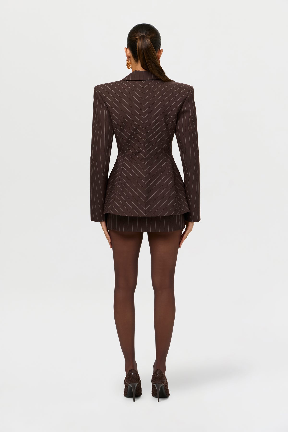 Suiting Pinstripe Sculpt Blazer