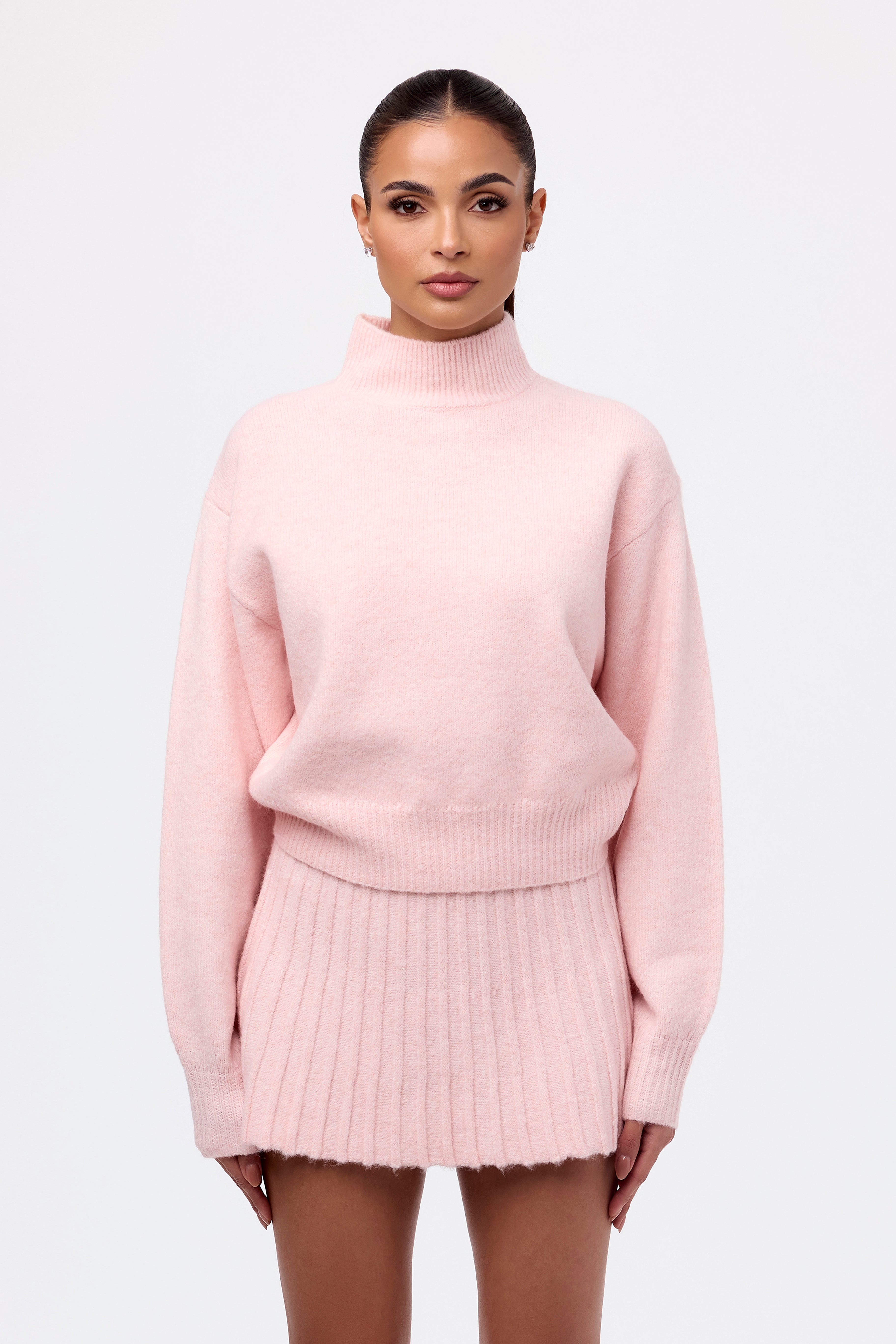 Knit Turtleneck Sweater