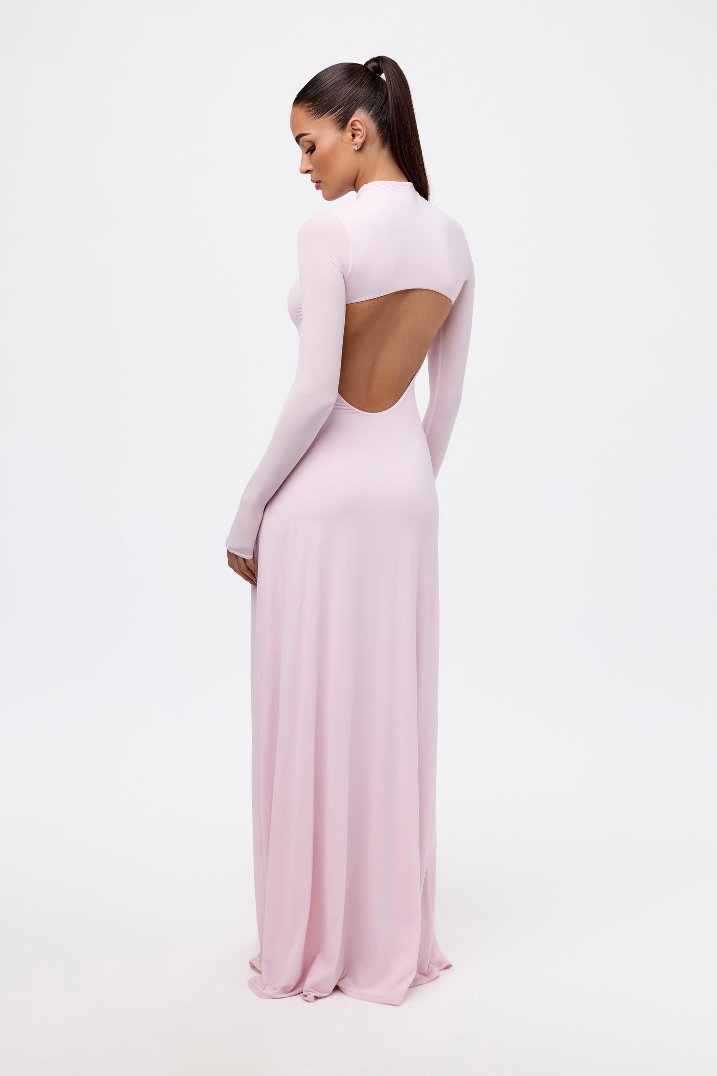 Naked Open Back Maxi Dress