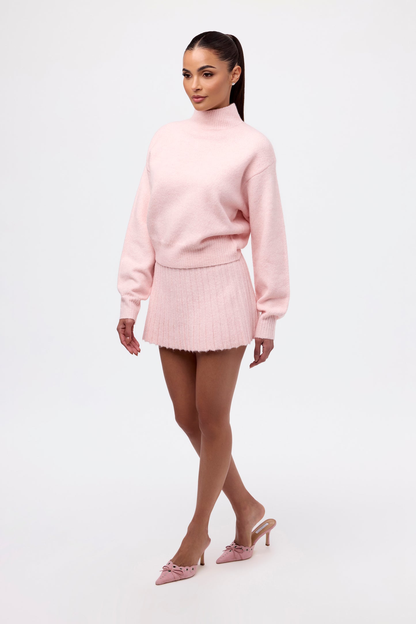 Knit Turtleneck Sweater