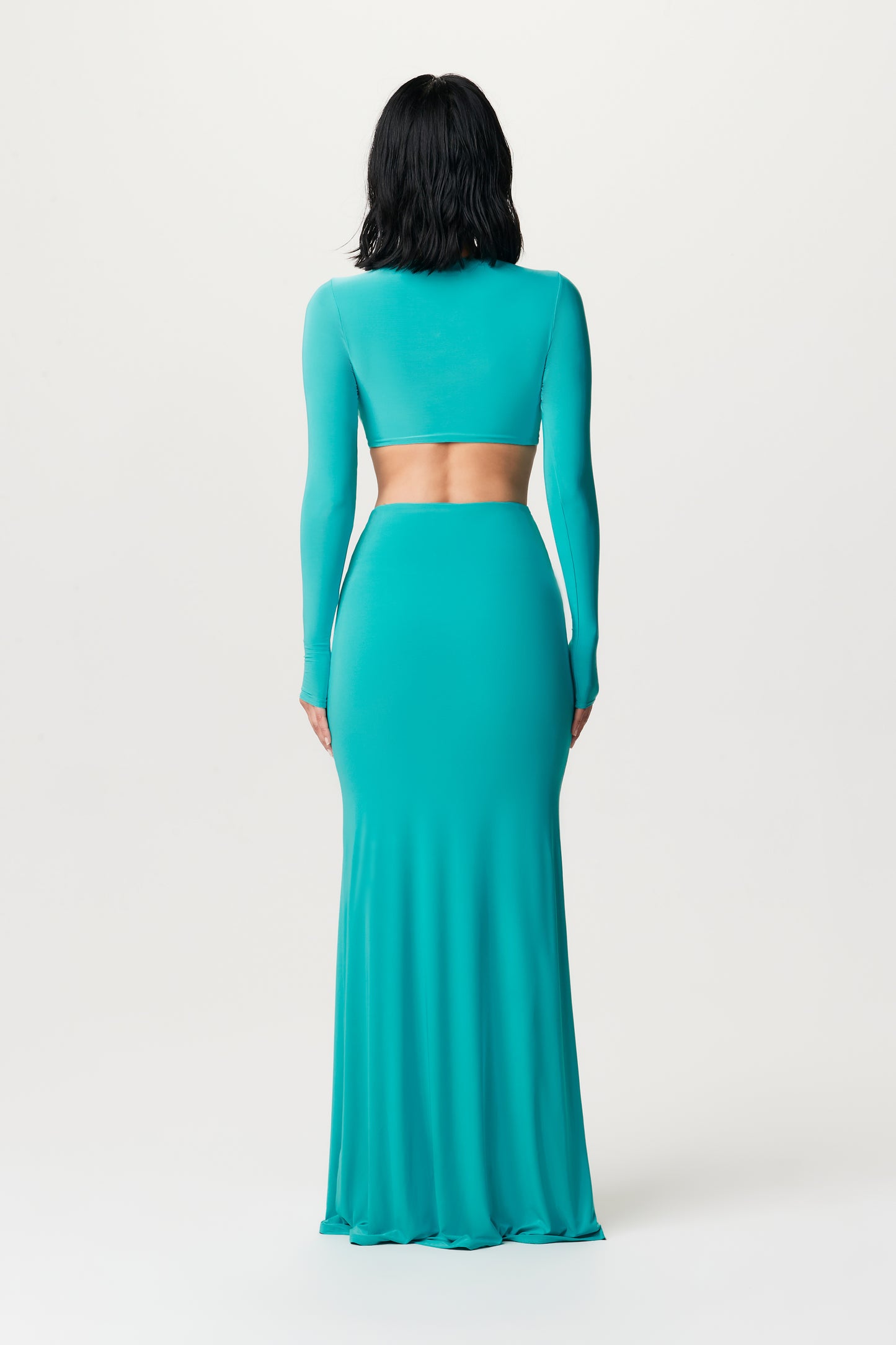 Hourglass O-Ring Maxi Skirt