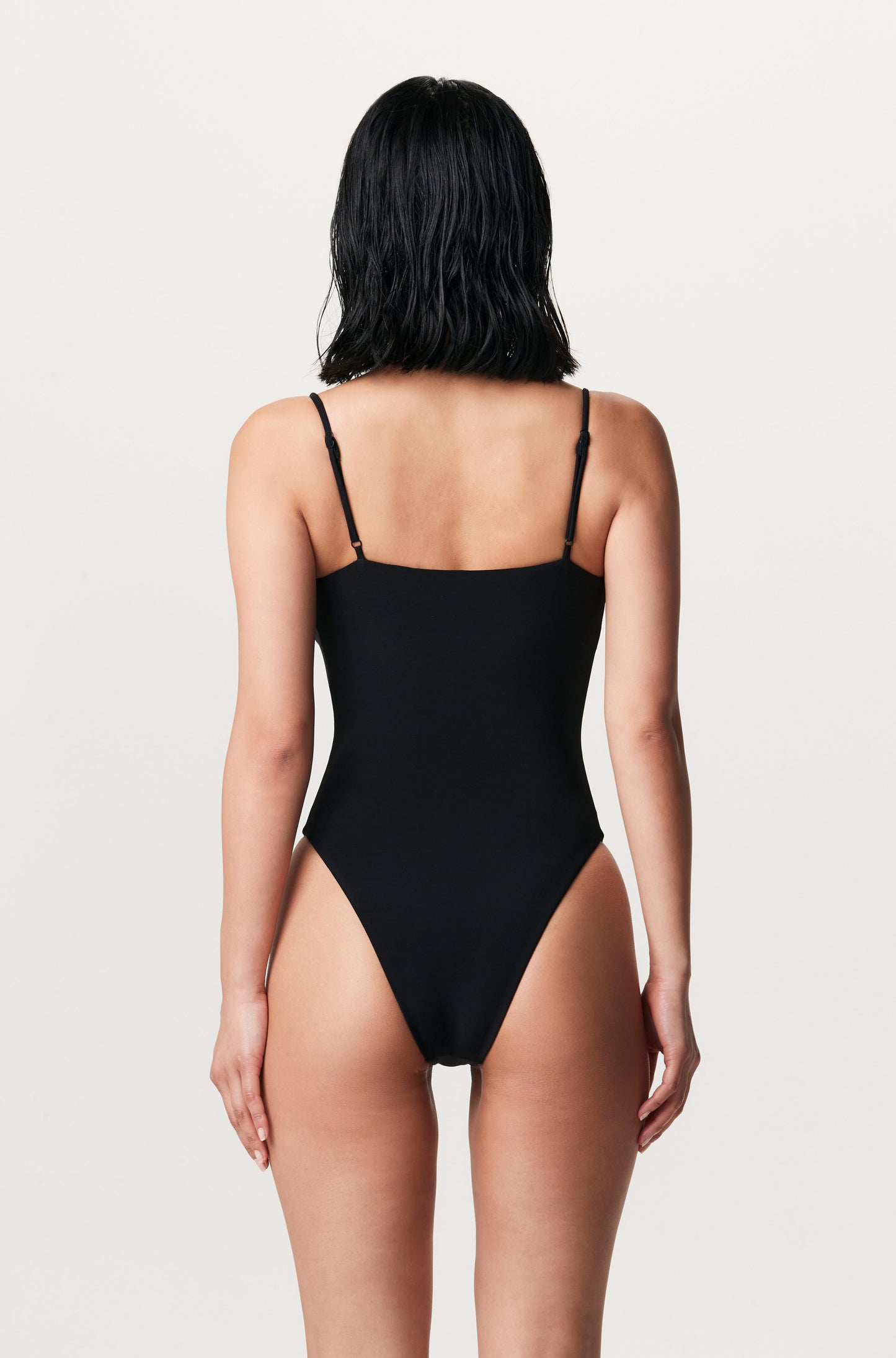 Strapped Tube One-Piece Swimsuit