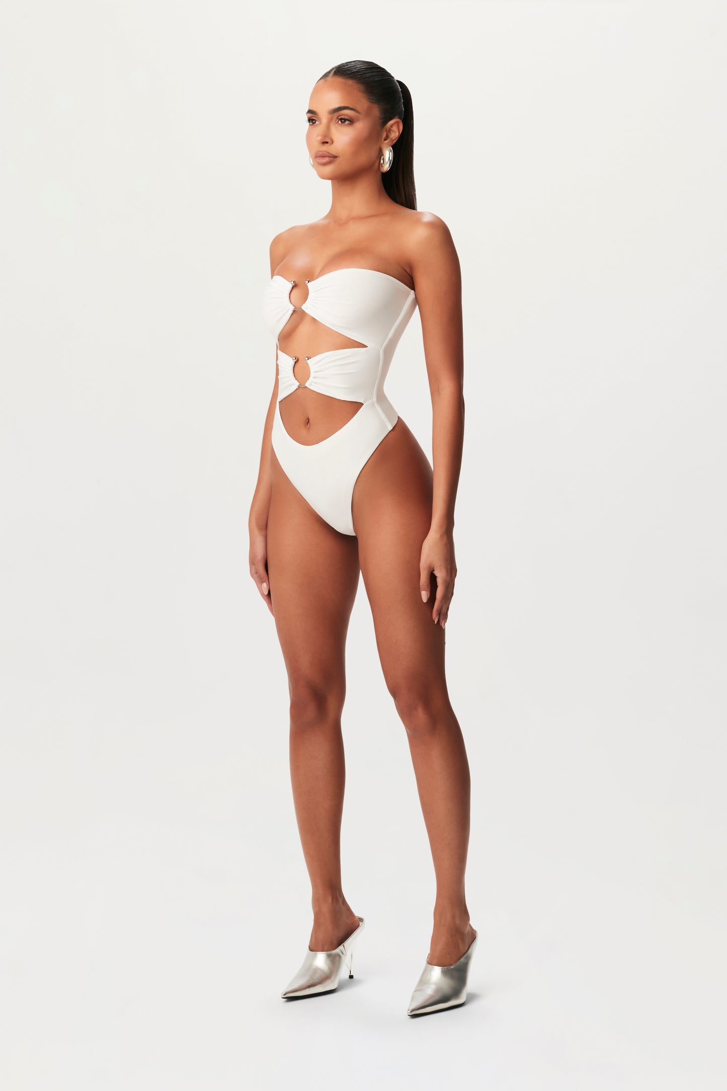 Hourglass O-Ring Cut Out Bodysuit