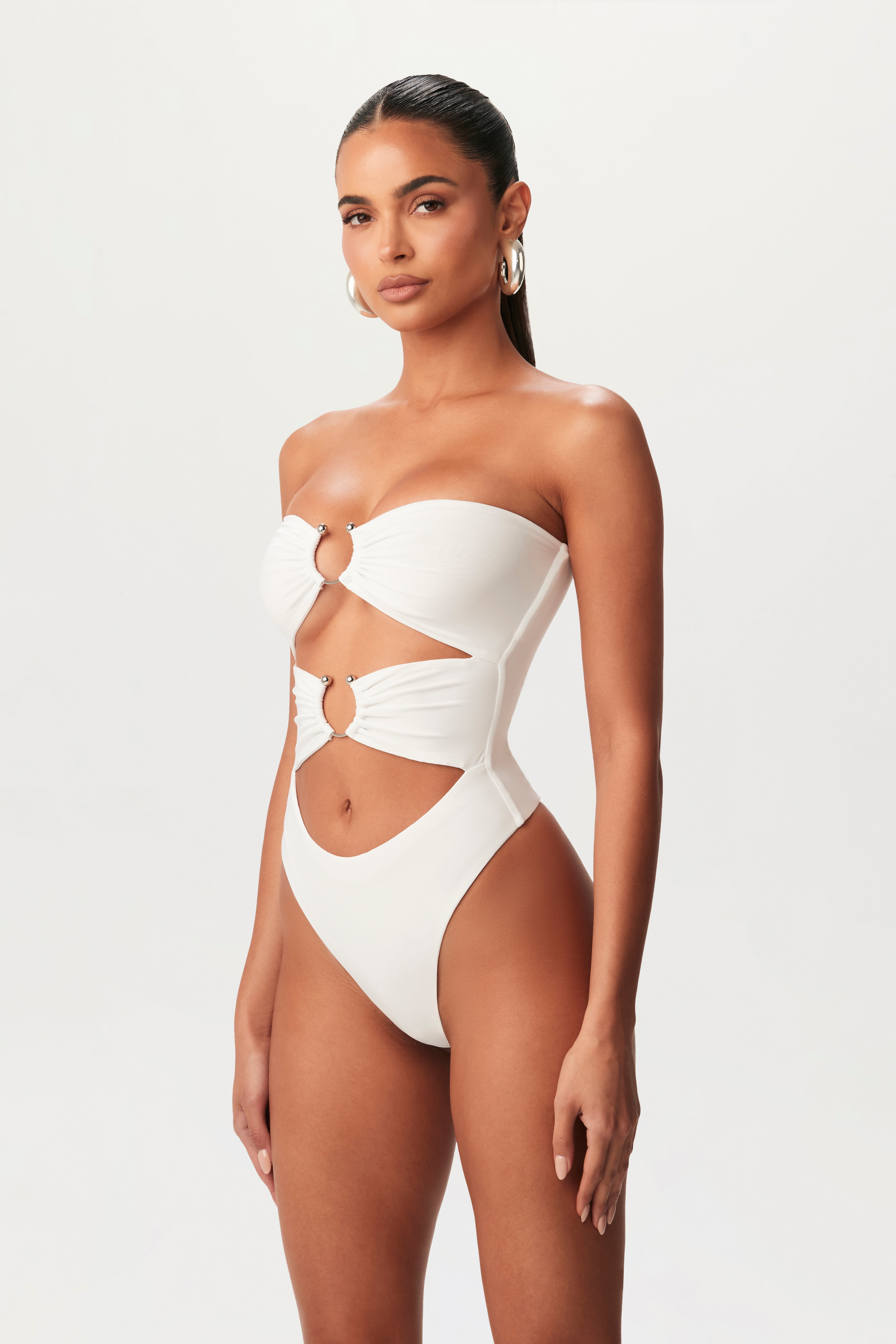 Hourglass O-Ring Cut Out Bodysuit